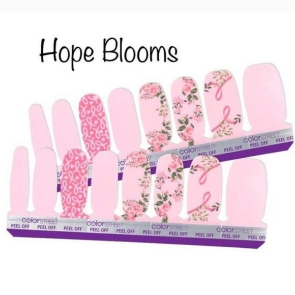 NWT Color Street Hope Blooms Manicure Nail Set Retired - Picture 6 of 6